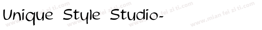 Unique Style Studio字体转换